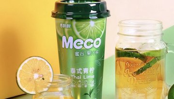 香飘飘大单品Meco果汁茶销售下滑近四成